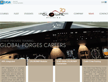 Tablet Screenshot of globalaviationsa.com